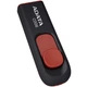 Флеш-накопичувач ADATA USB 2.0 C008 32Gb Black/Red (AC008-32G-RKD) - изображение 1
