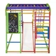 Спортивный комплекс детский Baby Sport SB ЮнгаPlus 7 130х124х132 см дерево Разноцветный (ЮнгаPlus 7) - изображение 4