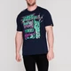 Футболка No Fear Core Graph T Shirt Mens S Navy/Logos (5002739) - изображение 2