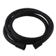 Шланг для душа GLOBUS LUX NH-112-150-Black 1500мм силиконовый черный gz-000021937 - изображение 1