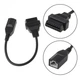 Переходник OBD2 Honda 3 pin для подключения диагностики к авто Honda (3pin - 16pin) - изображение 1