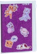 Блокнот Kite Purple cats А6+ 80 листів Фіолетовий (K22-462-2) - зображення 2