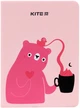 Блокнот Kite Pink Bear В6 96 аркушів Тверда обкладинка Рожевий (K22-464-1) - зображення 3