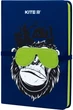 Блокнот Kite Blue monkey В6 96 аркушів Тверда обкладинка Синій (K22-464-3) - зображення 2
