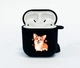 Силиконовый чехол для наушников Apple AirPods 1/2 Черный Корги/Corgi - изображение 1