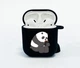 Силиконовый чехол для наушников Apple AirPods 1/2 Черный Панда - изображение 1