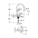 Змішувач для кухні Grohe Eurocube New 33202003 - зображення 2