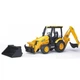 Спецтехника Bruder Дорожный погрузчик с экскаватором JCB MIDI CX М1:16 (02427) - изображение 3