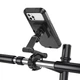 Вело-мото тримач Носо Rider waterproof bicycle stand|4.5-7", 190x100mm base| протиударний для iPhone|Samsung|Huawei|Xiaomi - зображення 3