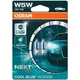 Галогенные лампы Osram Cool Blue Intense Next Gen W5W 12V 5W W2.1X9.5D 2825CBN-02B Blister - изображение 1