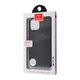 Чехол Carbon Leather Case для iPhone 12 Pro Max black - зображення 4