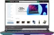 Ноутбук ASUS ROG Strix G15 G513RC-HN038 (90NR08A5-M002A0) Eclipse Gray / 15.6" IPS Full HD 144 Гц / AMD Ryzen 7 6800H / RAM 8 ГБ / SSD 512 ГБ / nVidia GeForce RTX 3050 - изображение 4