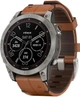Смарт-часы Garmin fenix 7 Sapph Solar Titanium w/Chestnut Leather Band, GPS (010-02540-31) - изображение 1