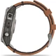 Смарт-часы Garmin fenix 7 Sapph Solar Titanium w/Chestnut Leather Band, GPS (010-02540-31) - изображение 5