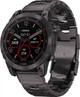 Спортивные часы Garmin fenix 7 Sapphire Solar Carbon Gray DLC Titanium with Titanium Band (includes black silicone band) (010-02540-39) - изображение 1