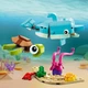 Zestaw klocków LEGO Creator Delfin i żółw 137 elementów (31128) - obraz 5