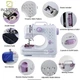 Швейна машинка електрична SEWING MACHINE FHSM-505 Біла побутова для шиття та домашнього використання з педаллю на 13 функцій від мережі - зображення 5