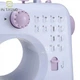 Швейна машинка електрична SEWING MACHINE FHSM-505 Біла побутова для шиття та домашнього використання з педаллю на 13 функцій від мережі - зображення 10