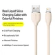Кабель Baseus Jelly Liquid Silica Gel USB 2.0 to Lightning 12W 2.4A Fast Charging 2m Pink (CAGD000104) - зображення 2