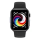 Умные смарт-часы Smart Watch Series 7 Z37, 44 mm Aluminium, голосовой вызов, пульсометр, тонометр, оксиметр, режим спорт, беспроводная зарядка, для мужчин и женщин, чёрный (001438636) - изображение 2