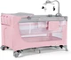 Ліжко-манеж з пеленатором Kinderkraft Leody Pink (KCLEOD00PNK00AC) - зображення 3