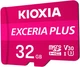 Карта пам'яті Kioxia Exceria plus microSDXC 32GB Class 10 U3 V30 (LMPL1M032GG2) + адаптер SD (6788132) - изображение 2