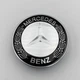 Колпачки (заглушки) CountryMan в литые диски Mercedes-Benz (Мерседес) 60 мм Классик серебристо-чёрные - изображение 2
