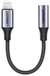 Кабель UGREEN US211 Lightning - 3.5mm F Audio Adapter 10см - изображение 1