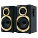 Колонки 2.0 SVEN SPS-619 GOLD черный-золото (Refurbished) - изображение 1