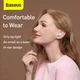 Беспроводные наушники Bluetooth BASEUS Encok True Wireless Earphones WM01 Plus White NGWM01P-02 - изображение 7