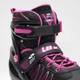 Набор 2в1 (коньки+ролики) SMJ sport LEA Pink (p. 30-33) - изображение 6