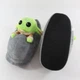 Тапочки Кигуруми Игрушки Kigurumi Мастер Йода Звездные Войны Домашние Комнатные Плюшевые Тканевые Серый 35-40 (3137) - изображение 6