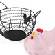 Ваза под фрукты Hen Pink 21х24 см с крышкой - изображение 2