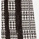 Юбка мини летняя женская H&M 0592709 36 Черная с белым (KAY2000001293034) - изображение 2