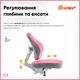Детское кресло Evo-Kids Mio Classic Pink (Y-405 KP) - изображение 6