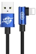 Кабель Baseus MVP Elbow Type USB 2.0 to Lightning 1.5A 2m Blue (CALMVP-A03) - изображение 1