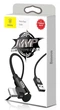 Кабель Baseus MVP Elbow Type USB 2.0 to Lightning 1.5A 2m Black (CALMVP-A01) - изображение 7