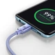 Кабель Baseus Crystal Shine Series Fast Charging USB-C to USB-C 100W 2m Purple (CAJY000705) - зображення 9