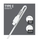 Кабель синхронизации ACCLAB AL-CBCOLOR-T1WT USB to Type-C 1.2 м Белый (1283126518287) - изображение 3