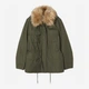 Парка H&M 0659453002 34 (160/80А) Темно-зеленая (ST2000000833063) - изображение 1