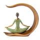 Фігурка інтер'єрна Girl in the lotus position 27 cm - зображення 2