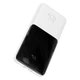 Павербанк Baseus Elf Digital Display 10000mAh 22.5W/5A Quick Charge для iPhone/Samsung/Xaomi/Huawei с кабелем Type-C/Lightning white - зображення 4