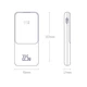 Павербанк Baseus Elf Digital Display 10000mAh 22.5W/5A Quick Charge для iPhone/Samsung/Xaomi/Huawei с кабелем Type-C/Lightning white - зображення 6
