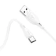 Кабель USB HOCO X61 Ultimate Silicone Type-C (3A) (1M) Білий - изображение 1