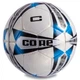 М'яч футбольний №5 ламінований зшитий вручну CORE CRYSTAL 5 STAR CR-008 (№5, білий-синій) - зображення 1