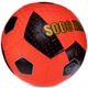Мяч футбольный №5 PU ламинированная гибридная сшивка HYBRID SOCCERMAX FIFA (PU, Красно-черный) (FB-3124_Красно-черный) - изображение 2