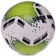 Мяч футбольный №5 PU ламинированная гибридная сшивка HYBRID SOCCERMAX FIFA FB-3119 (PU, белый-салатовый) - изображение 2