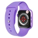 Смарт-часы Smart watch HW56 Plus Purple (уведомления, звонки, голос вызов. беспроводная зарядка) - изображение 4