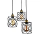 Люстра подвесная Light House LS-17192F-3 BK+BRONZE (300) черный + бронза - изображение 2