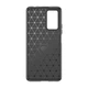 Чохол Lenuo Carbon Fiber для Redmi Note 11 Pro Plus Black - изображение 4
